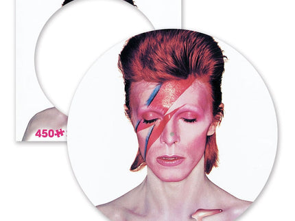 David Bowie: Aladdin Sane 450 Piece Picture Disc Jigsaw Puzzle