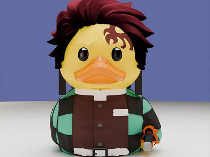 Figura Pato de goma Tanjiro Kamado Demon Slayer Kimetsu no Yaiba 5cm