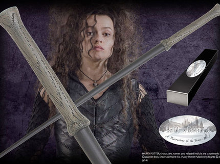 Harry Potter Varita Mágica Bellatrix Lestrange (edición carácter)