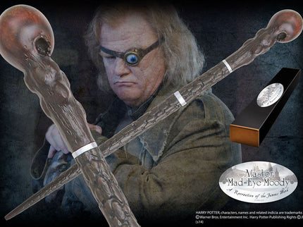 Harry Potter Varita Mágica Alastor Mad-Eye Moody (edición carácter)
