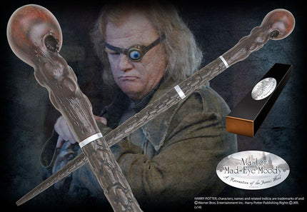 Harry Potter Varita Mágica Alastor Mad-Eye Moody (edición carácter)