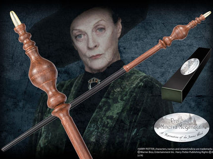 Harry Potter Varita Mágica Profesor Minerva McGonagall (edición carácter)