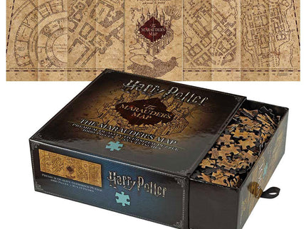 Harry Potter Puzzle The Marauder's Map Cover