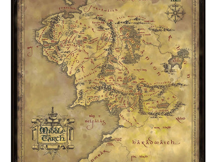 El Señor de los Anillos Puzzle Middle Earth (1000 piezas)