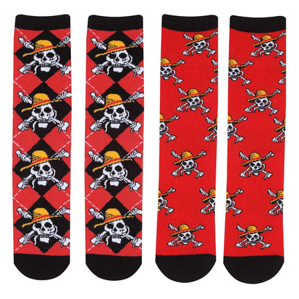 One Piece Pack de 2 Pares de calcetines S-M