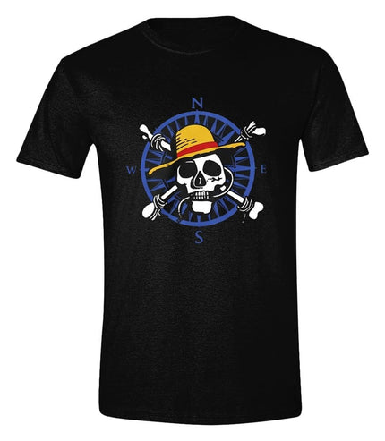 One Piece Camiseta Logo Pirata Talla M