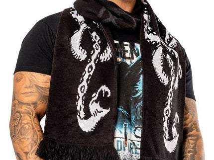 Harry Potter Bufanda Dark Arts Spell Long Length Black