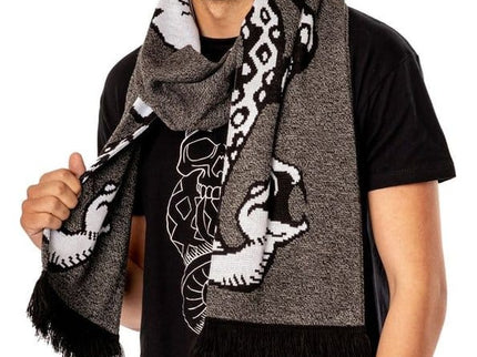 Harry Potter Bufanda Dark Arts Spell Long Length Grey