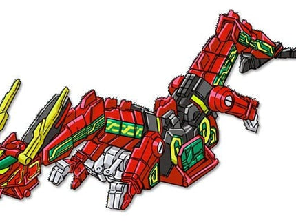 Mighty Morphin Power Rangers Thunderzord Figura Red Dragon