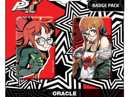 Persona 5 Royal Pack de Chapas Oracle / Futaba Sakura