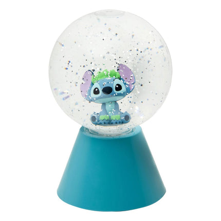 Lampara LED bola purpurina Stitch Disney