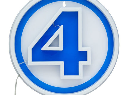 Fantastic Four Lámpara de pared LED Logo Neon