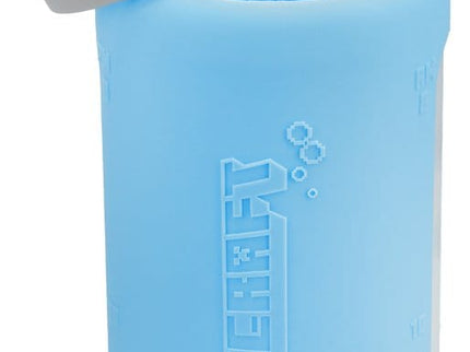 Minecraft Botella de agua de cristal con funda