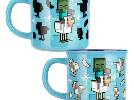 Minecraft Taza sensitiva al calor Chicken Jockey
