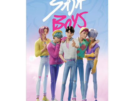 Las guerreras K-pop Set de 4 Pósteres Saja Boys 61 x 91 cm (4)