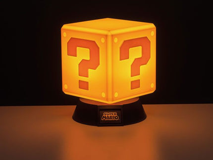 Super Mario lámpara 3D Question Block 10 cm