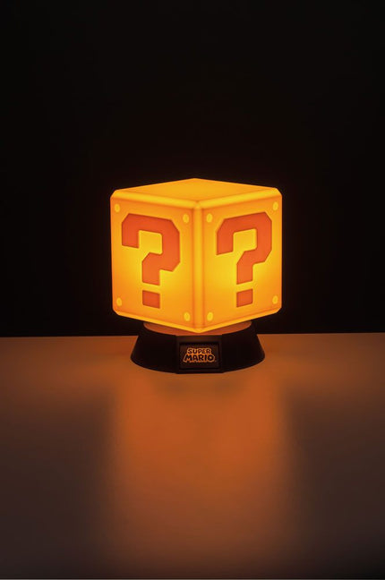 Super Mario lámpara 3D Question Block 10 cm