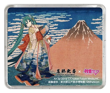 Katsushika Hokusai x Hatsune Miku Imán 3D Thirty-six Views of Mount Fuji Fine Wind, Clear Morning