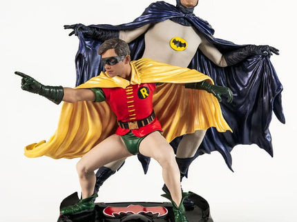 DC Comics Estatua PVC 1/8 Diorama Batman & Robin 1966 23 cm