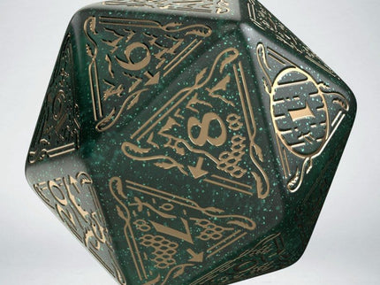 El Hobbit Spindown Jumbo Dado Verdant TCG D20