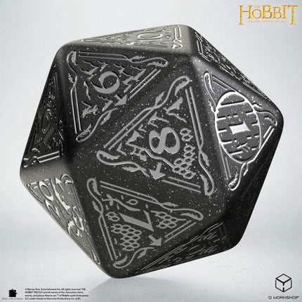 El Hobbit Spindown Jumbo Dado Umbral TCG D20