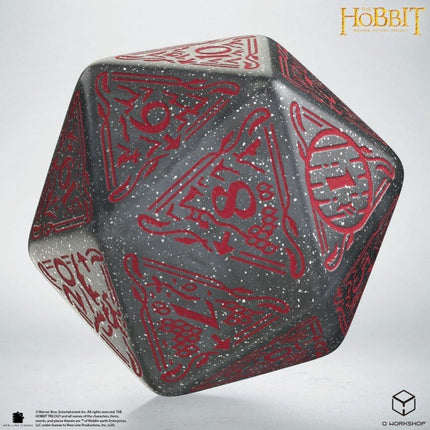 El Hobbit Spindown Jumbo Dado Lunaris TCG D20