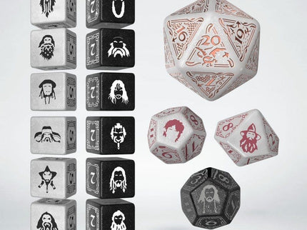 El Hobbit TCG Set de 16 Dados Radiant Dawn