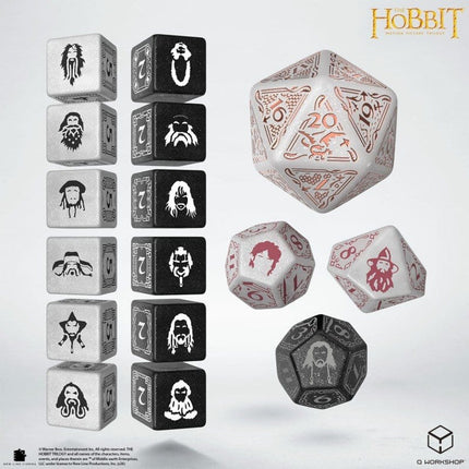 El Hobbit TCG Set de 16 Dados Radiant Dawn