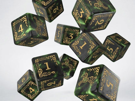 El Señor de los Anillos: Pack de 10 Dados D6 Rohan