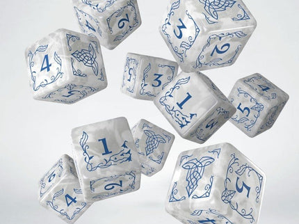 El Señor de los Anillos: Pack de 10 Dados D6 Rivendell (Piedra)