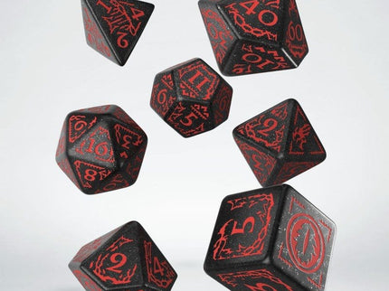 El Señor de los Anillos Set de 7 Dados Mordor