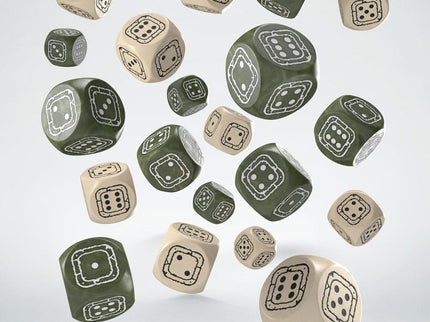 Fortress Compact D6 Pack de Dados Beige&Olive (20)