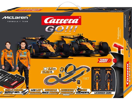 McLaren Carrera GO!!! Pista de coches de slot McLaren Racing
