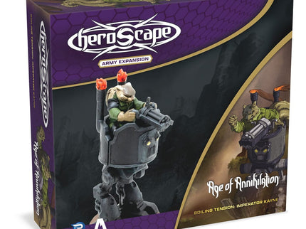 Heroscape expansión del ejército Boiling Tension: Imperator Kayne *Edición Inglés*