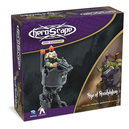 Heroscape expansión del ejército Boiling Tension: Imperator Kayne *Edición Inglés*