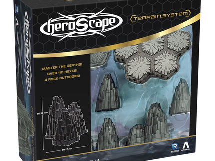 Heroscape expansión del terreno The Caverns of Valhalla  *Edición Inglés*