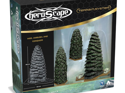 Heroscape expansión del terreno Forests of Valhalla *Edición Inglés*