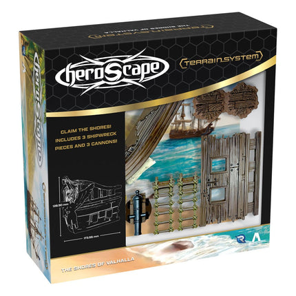 Heroscape expansión del terreno Shores of Valhalla *Edición Inglés*