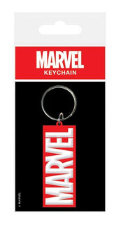 Marvel Comics Llavero caucho Logo 6 cm
