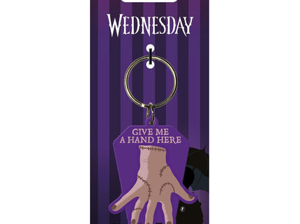 Wednesday Llavero caucho Give Me A Hand