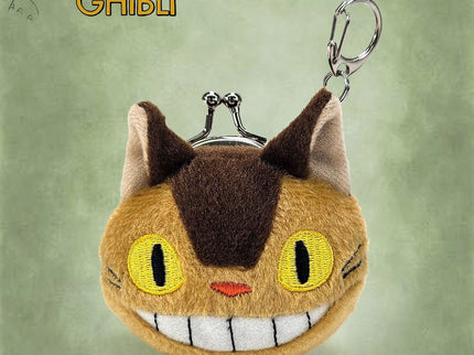 Mi vecino Totoro Llavero Funwari Mini Monedero Cat Bus
