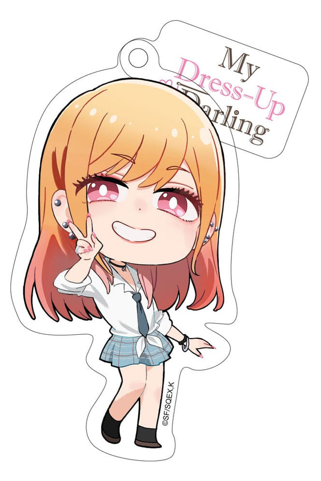My Dress-Up Darling Llavero Marin Chibi Style 8 cm