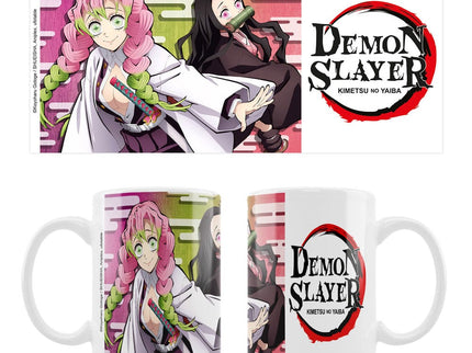 Demon Slayer Taza Cerámica Mitsuri & Nezuko