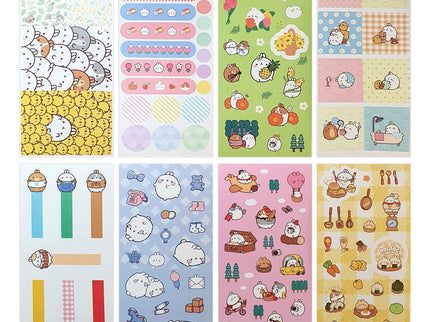 Molang Pegatinas Happy Days