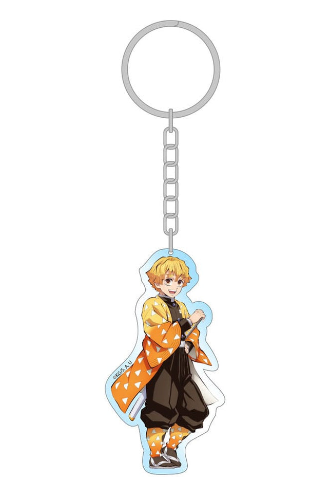 Demon Slayer: Kimetsu no Yaiba Llavero Zenitsu Holographic 7 cm