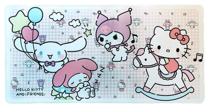 Sanrio XXL Alfombrilla de ratón Pink Black Party Series Hello Kitty & Friends Infant Style