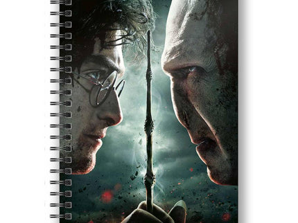 Harry Potter Libreta Efecto 3D Harry Potter vs. Voldemort