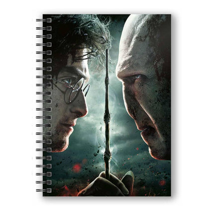 Harry Potter Libreta Efecto 3D Harry Potter vs. Voldemort