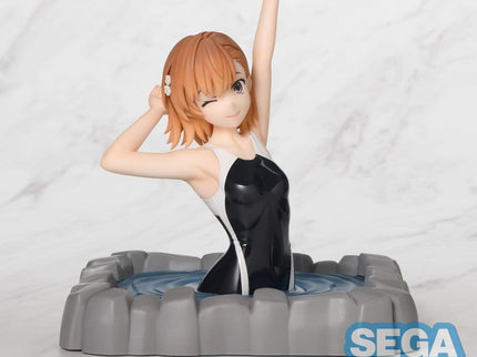A Certain Scientific Railgun T Estatua PVC Thermae Utopia Mikoto Misaka 14 cm