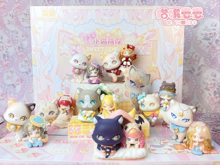 Original Character Figuras Cat Nizizi-Kitten with you 8 cm Surtido (6)